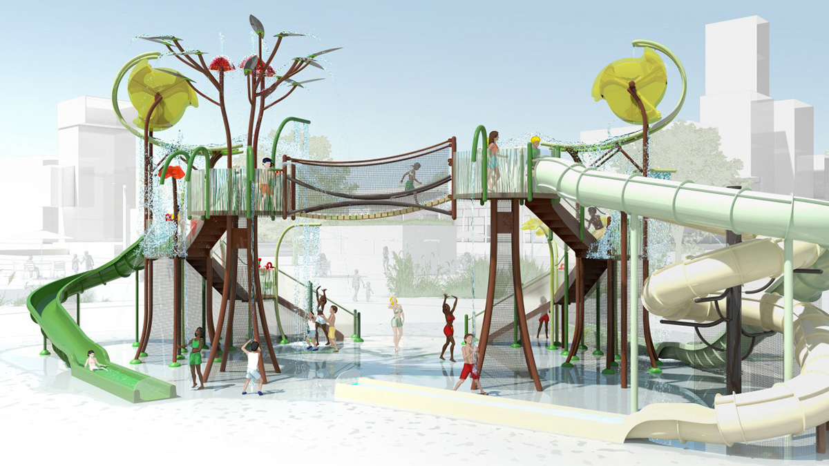 Water slide equipment (1)