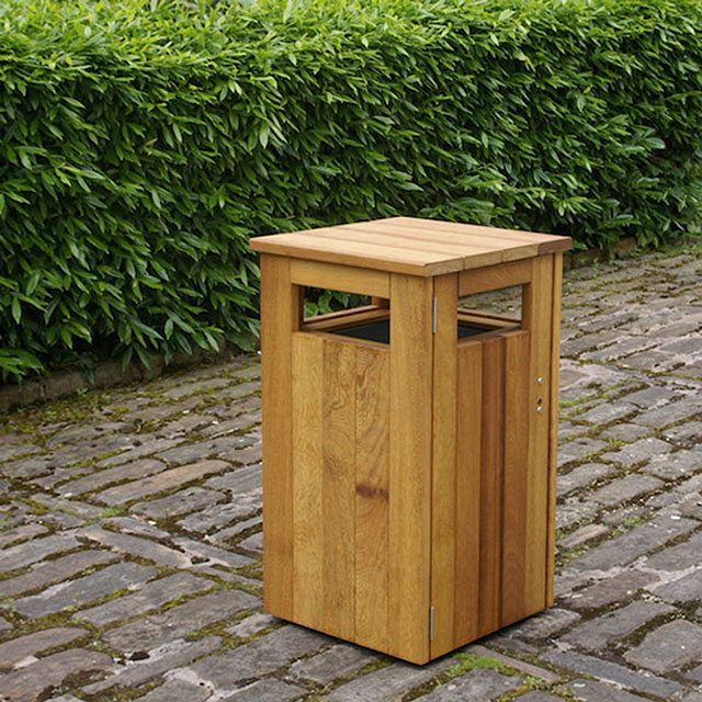 Wooden Rubbish Bin, Dustbin Trader