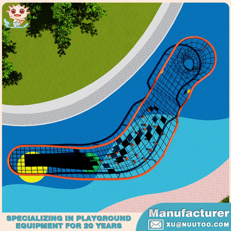 Playground Climber From Play Equipment Manufacturer Enhances Outdoor Fun