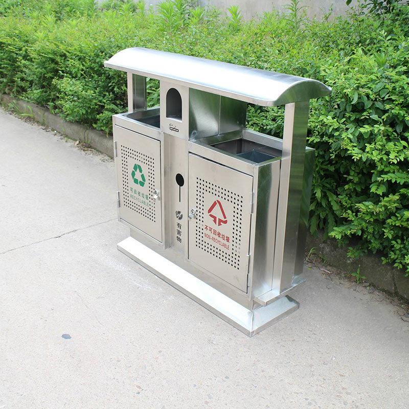 Stainless Steel Rubbish Bin, Dustbin Trader
