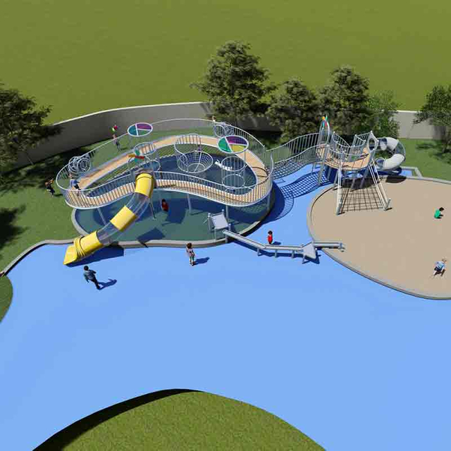 Yongjia Nancheng Street Center Kindergarten∣Powerless Play Equipment Project Landed