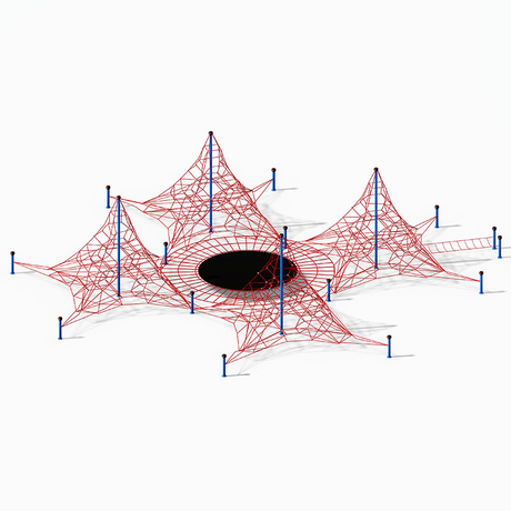Outdoor Children’s Net Climbing Frame