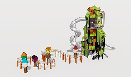 pet combination slide