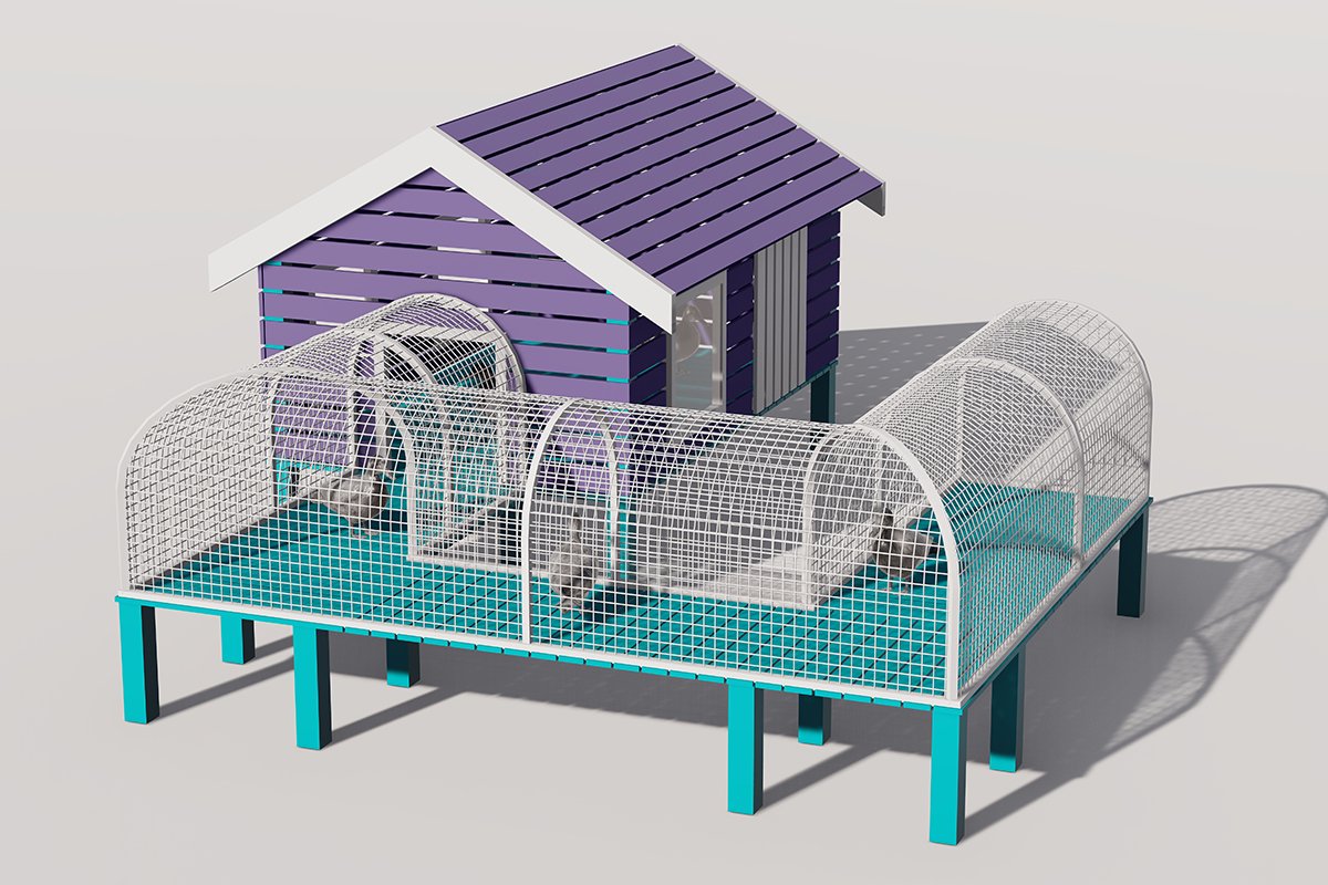 Poultry playground feeder1