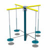 Galvanized Pipe Kids Outdoor Swing Built for Safe and Fun Daily Play Activities