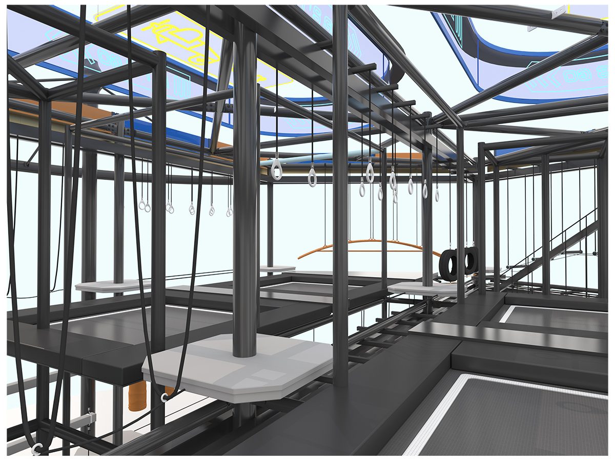 5.Team Building Indoor High Ropes Course (10)