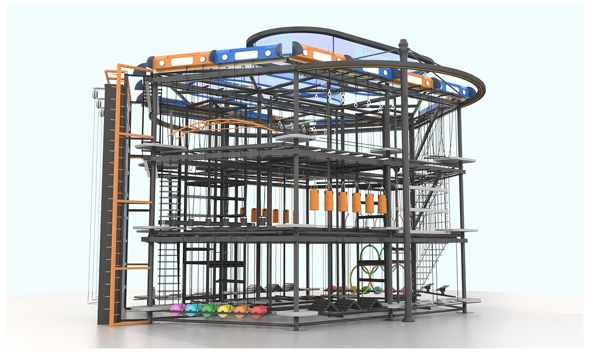 5.Team Building Indoor High Ropes Course (13)