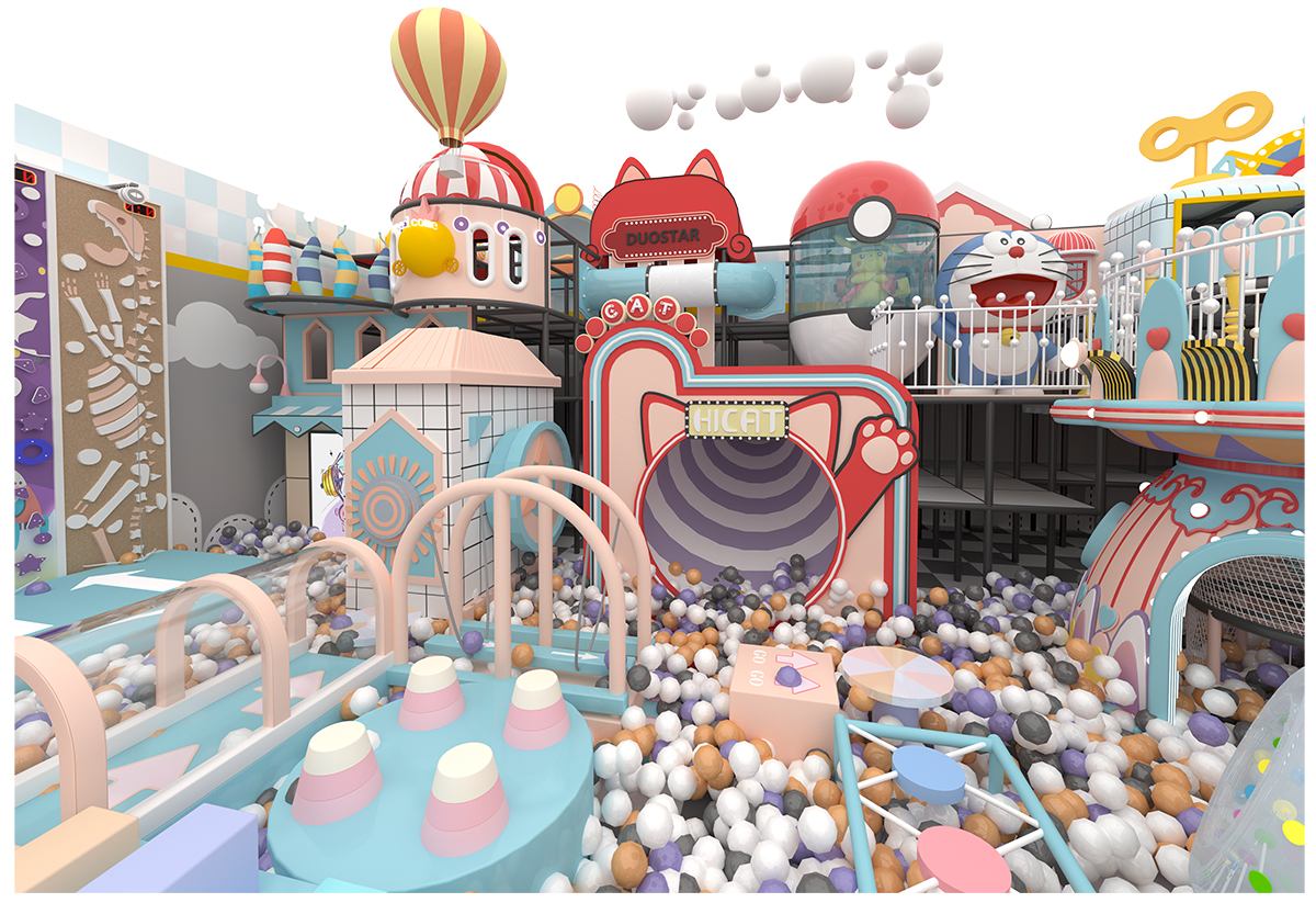 10.Commercial Macaron Soft Play Equipment (8)