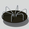 Custom-Themed kids Roundabout Playground Equipment 