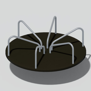Custom-Themed kids Roundabout Playground Equipment 