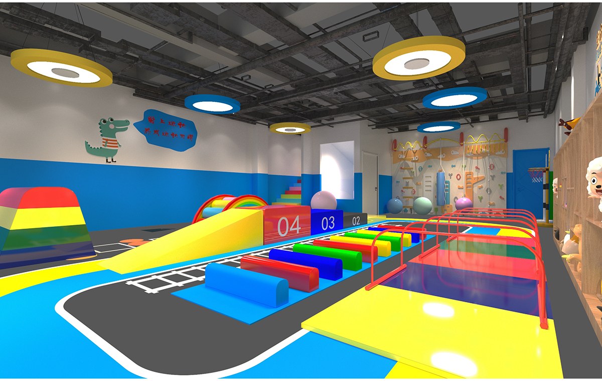 2. Indoor Obstacle Course for Kindergartens (2)
