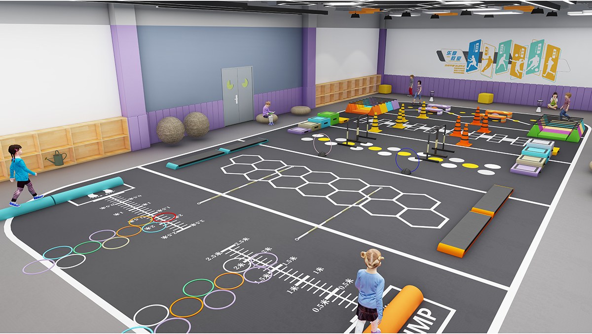 5. Indoor Obstacle Course for Schools (2)