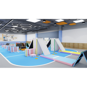 Modular Indoor Obstacle Course Training Equipment for Kids