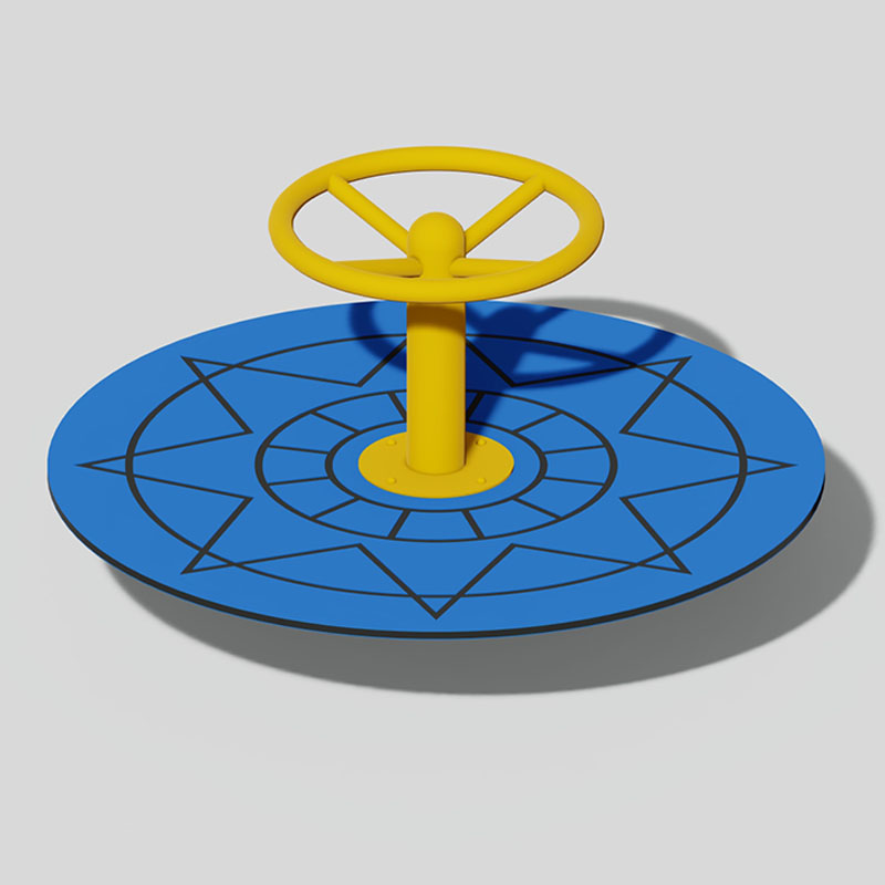 Durable Steel Playground Roundabout for Kids Outdoor Playground