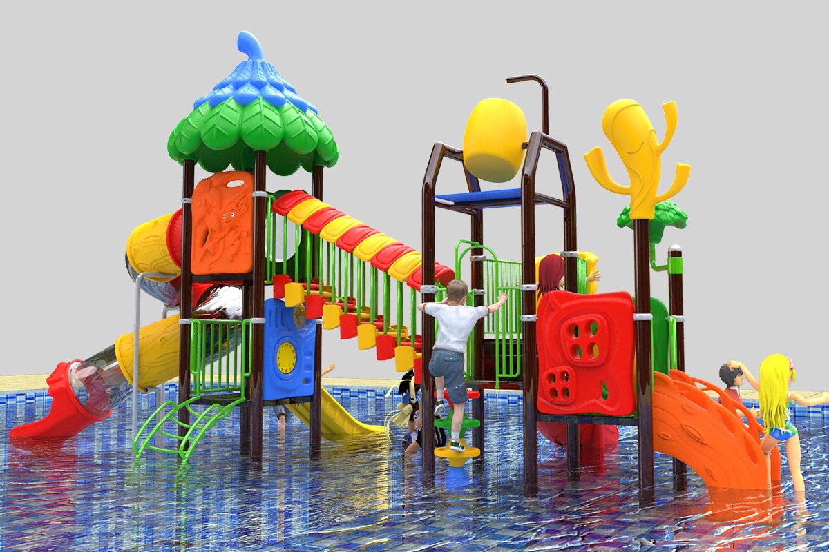 Colorful Play Water Slide Designs (3)