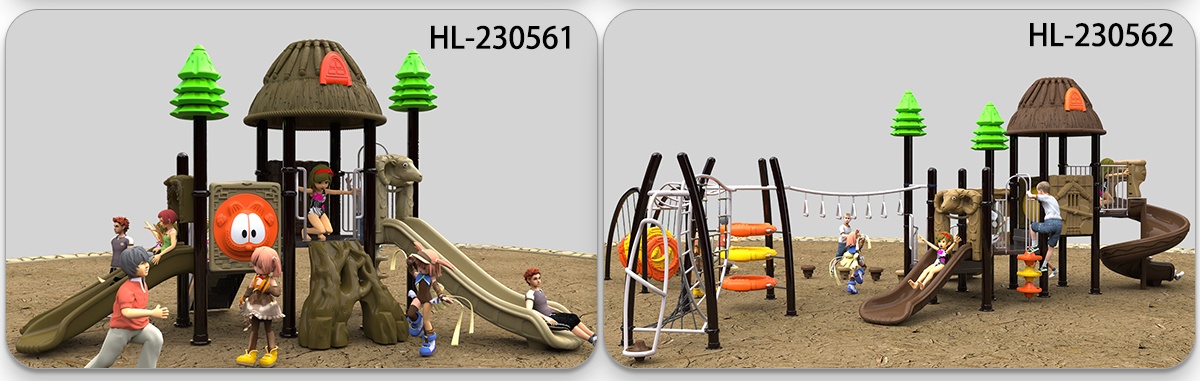 Commercial Outdoor Playground Slides (3)