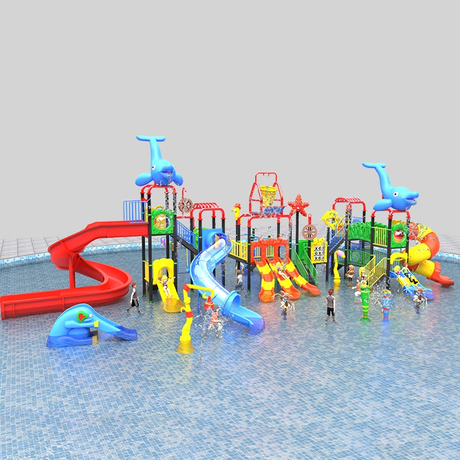 Innovative Play Water Slides for Kids Water Playgrounds