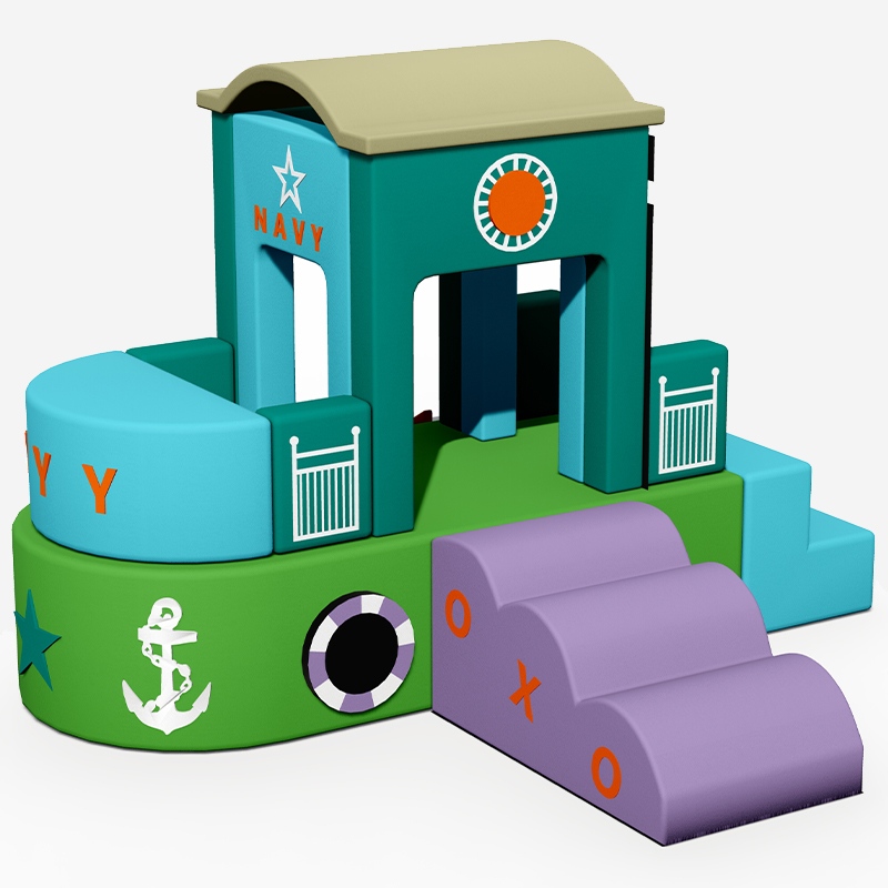 Indoor Soft Play Equipment — Soft-padded Climbing Frame