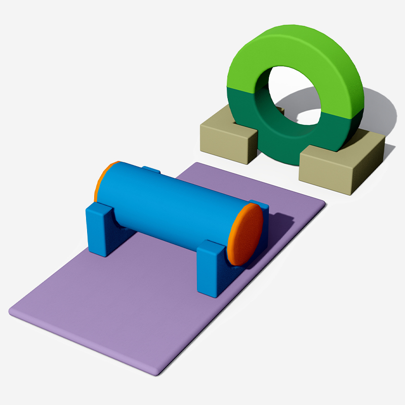 Ring & Roller Modular Indoor Soft Play Equipment