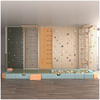 Durable Commercial Indoor Climbing Wall Set