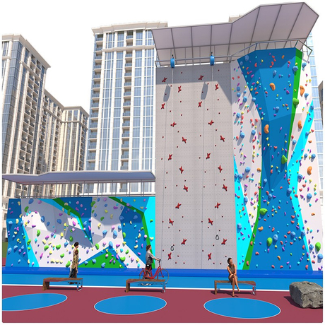 Multi-Height Modular Indoor Climbing Wall | Adventure Park Climbing