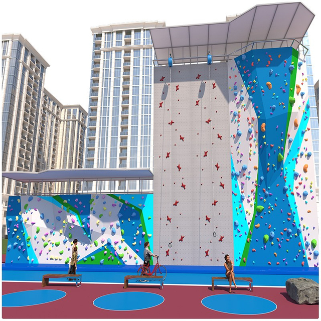 Multi-Height Modular Indoor Climbing Wall | Adventure Park Climbing