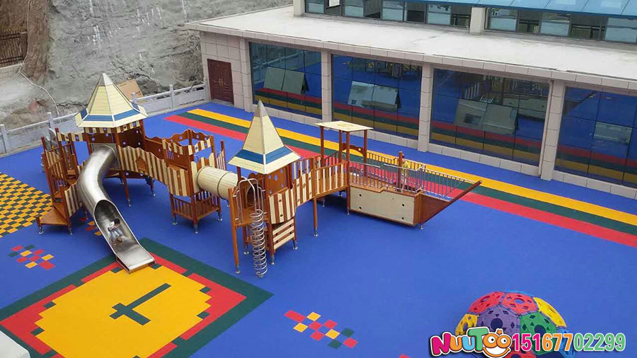 Le Tu non-standard amusement + log slide + combination slide + children's paradise - (1)