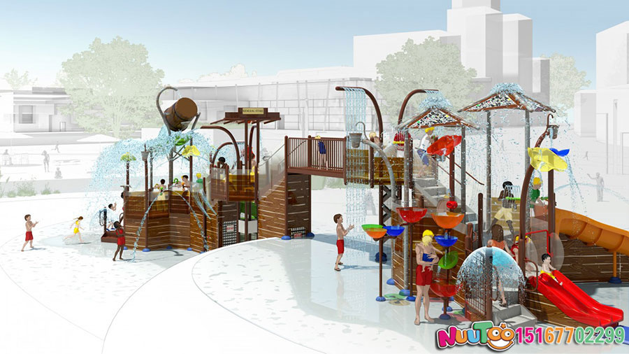 Water Slide + Water Amusement Equipment + Children's Play Facilities (8)