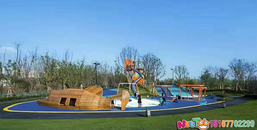 Non-standard travel + Zhonghai City combination slide + children's paradise equipment + stainless steel slide case (6)