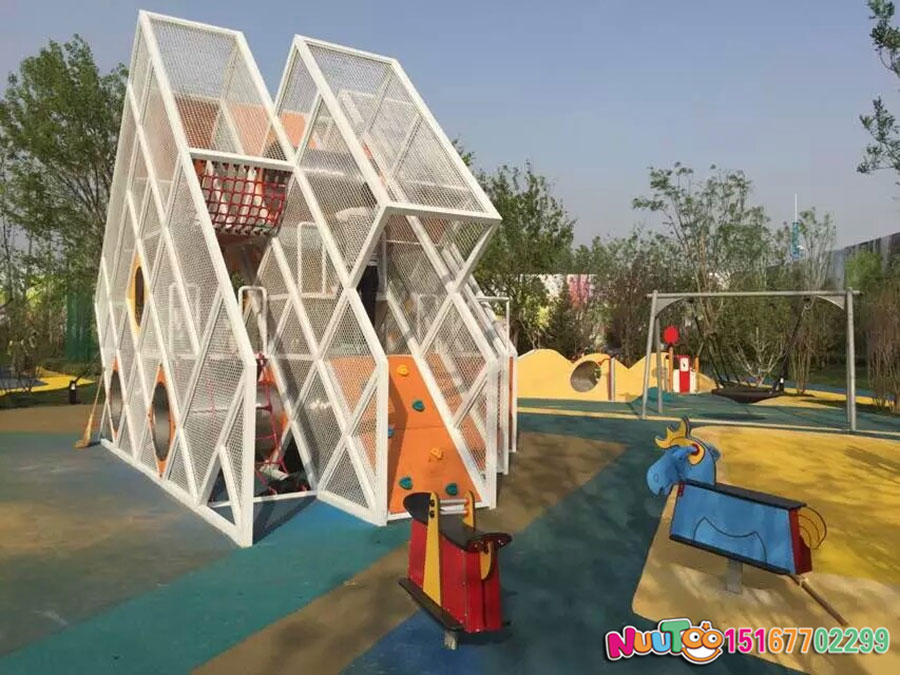 Non-standard amusement + Beijing Xuhui combination slide + children's playground equipment (14)