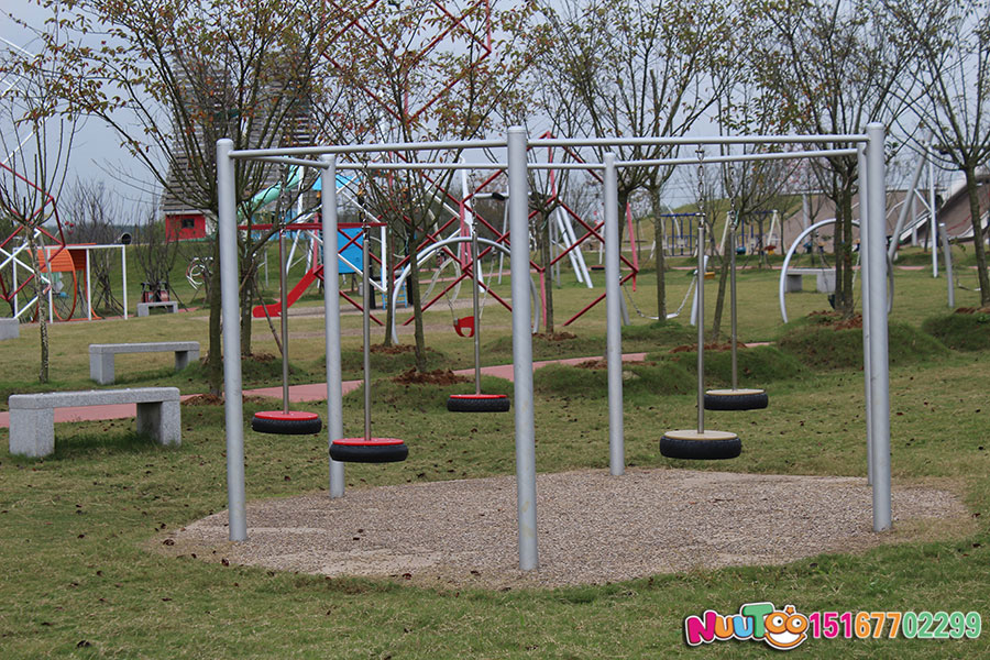 Non-standard ride + swing combination play + swing + children's playground equipment + children's play equipment (74)
