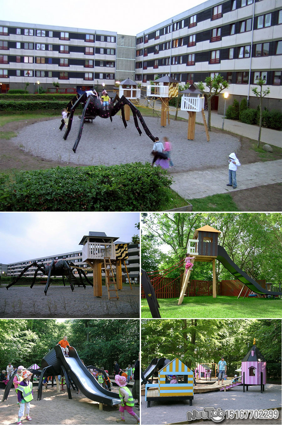 Non-standard amusement + personalized playground + amusement equipment + rides + outdoor children's play facilities _07
