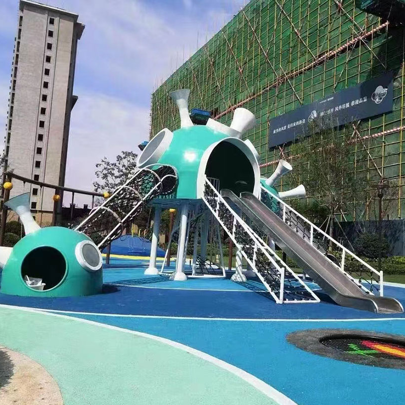 How Does A Real Estate Company Build All-ages Children's Outdoor Play Equipment?