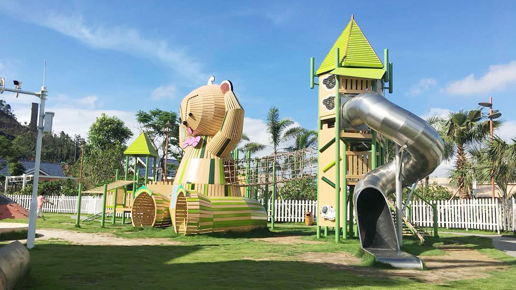 outdoor combination slide-1