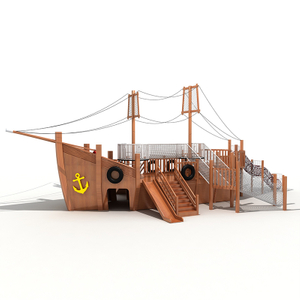 Pirate Ship Playground Equipment，Pirate Ship Playgrounds Supplier