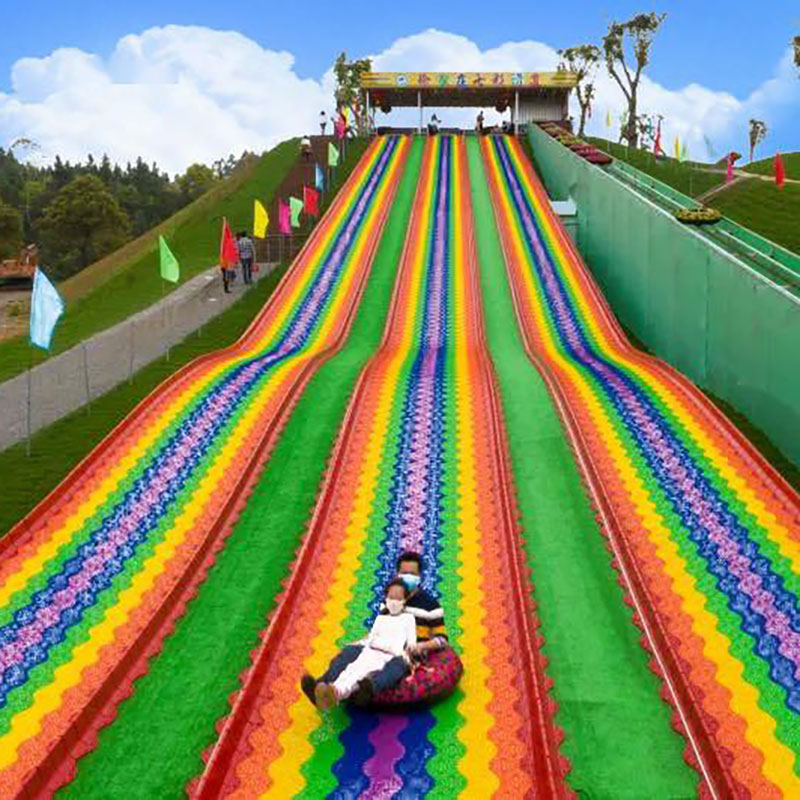 Rainbow Playground Slide,China Rainbow Slide Factory