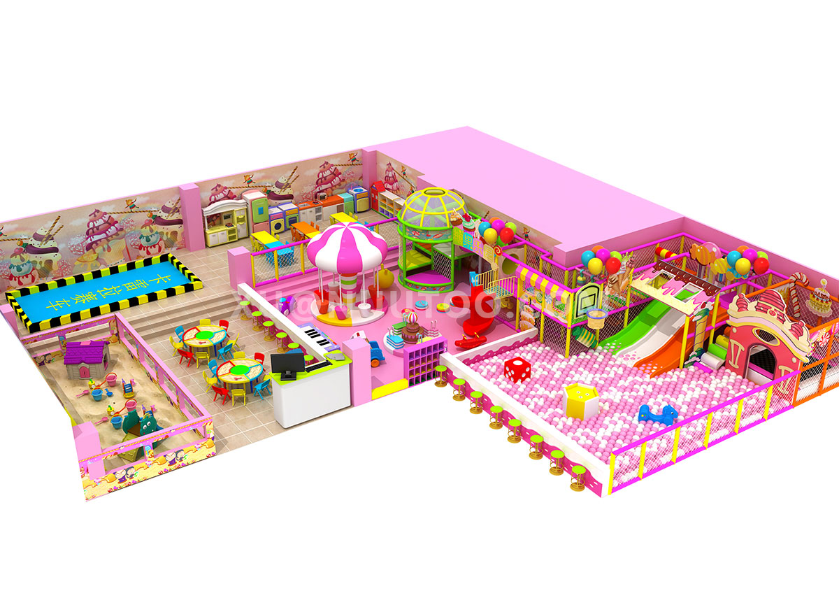small candy themed indoor playground factory (2)