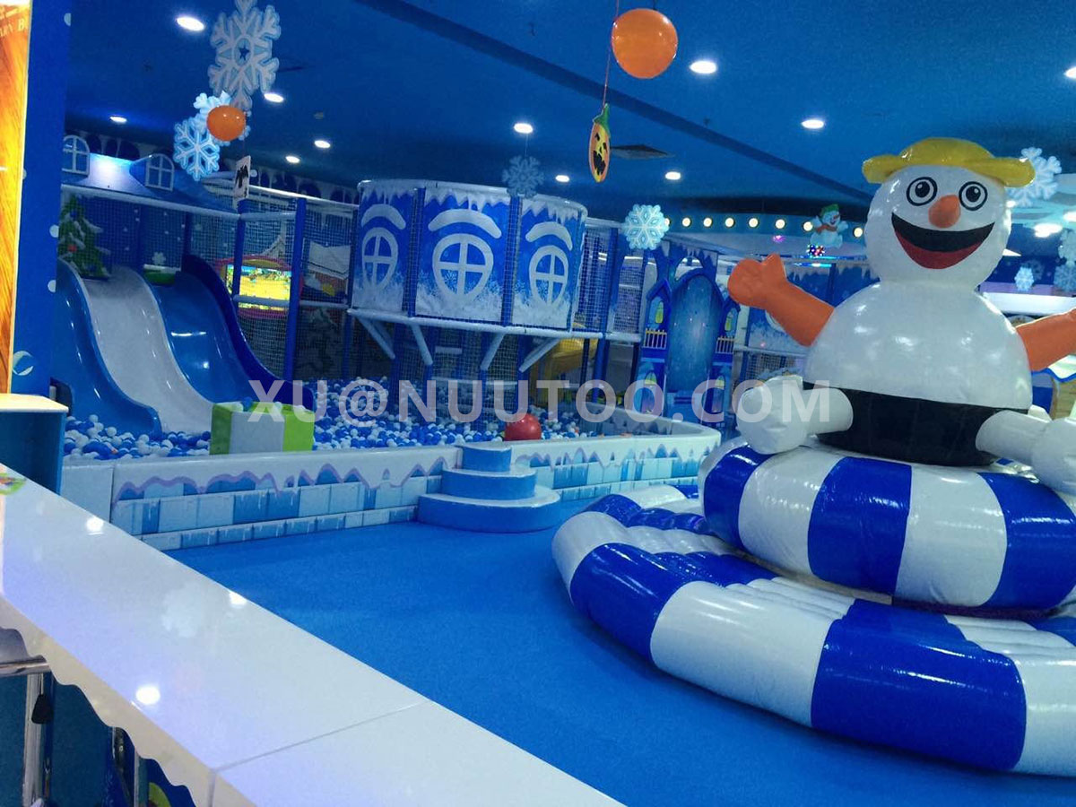 snow theme indoor playground (2)