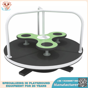 Amusement Equipment Manufacturer Innovative Children Playground Facilities Roundabout