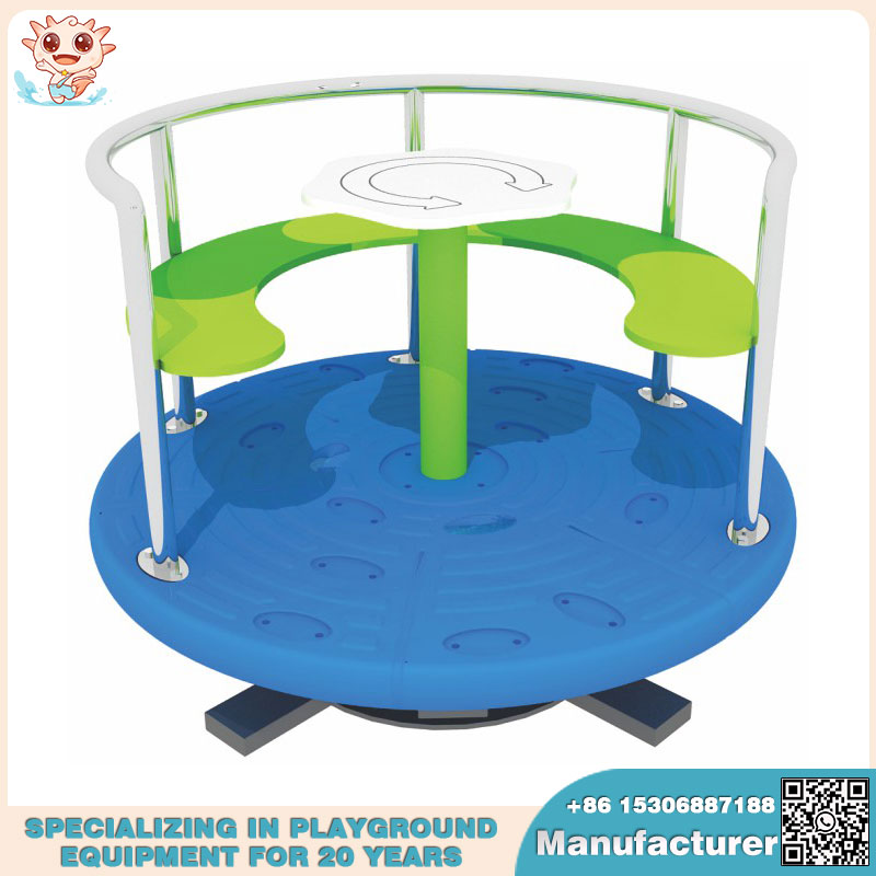 Children Playground Facilities Manufacturer Produce Roundabout