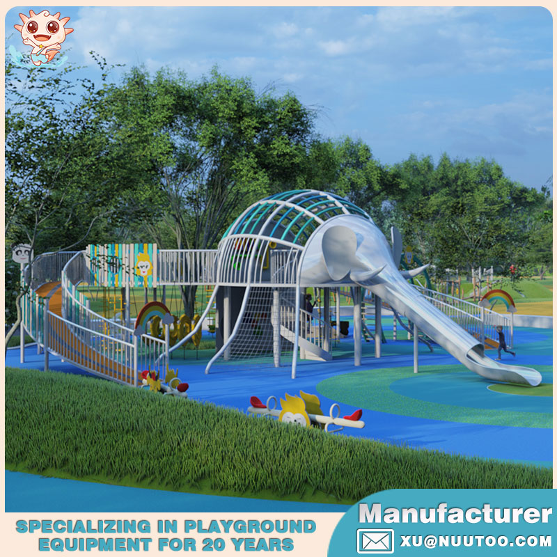 Custom Playground Manufacturer Offer Elephant Playground Solution