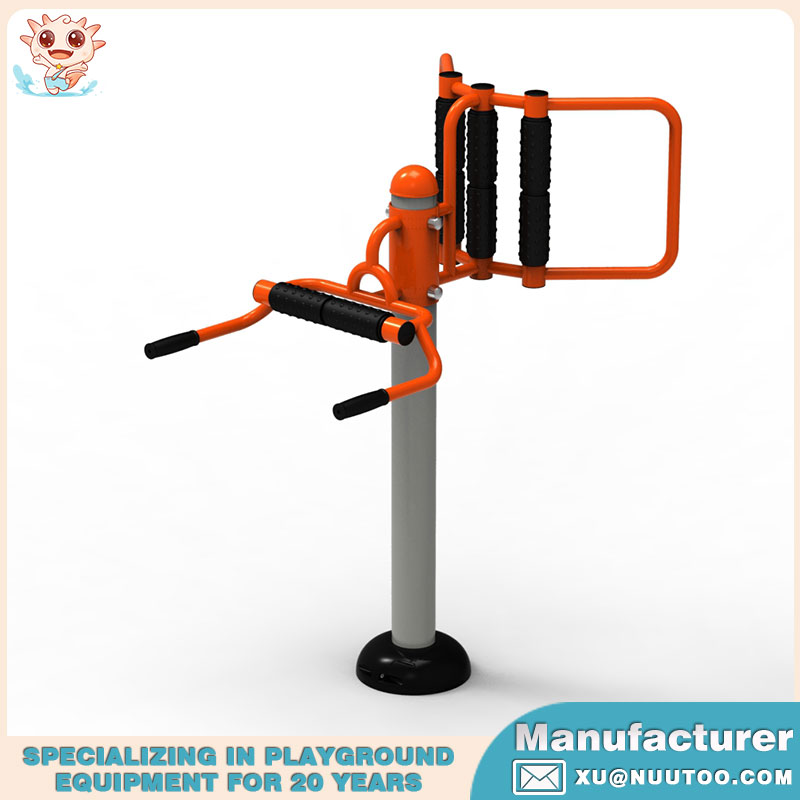 Quality Playground Equipment Manufacturer Show Outdoor Fitness Equipment Low Back Massager