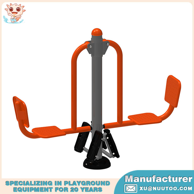 Outdoor Play Equipment Manufacturer Creates Advanced Outdoor Fitness Equipment Pedal Machine