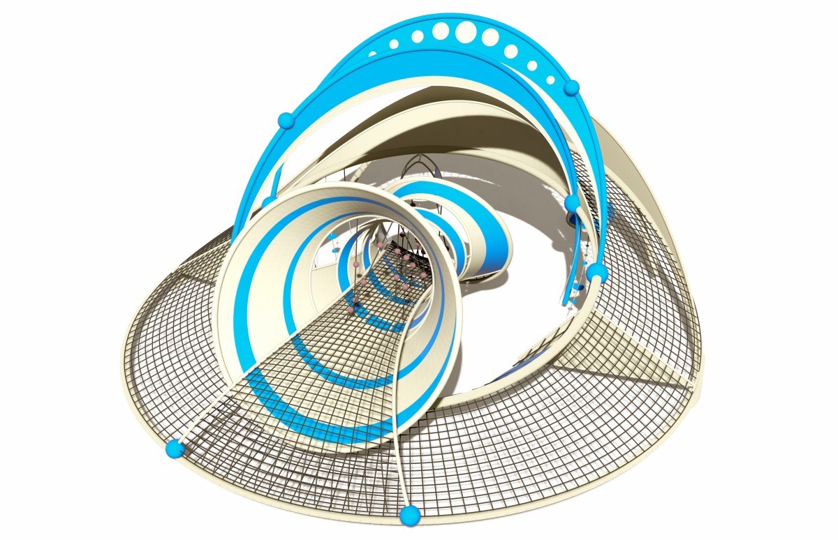 13. rope climbing frame playground -1
