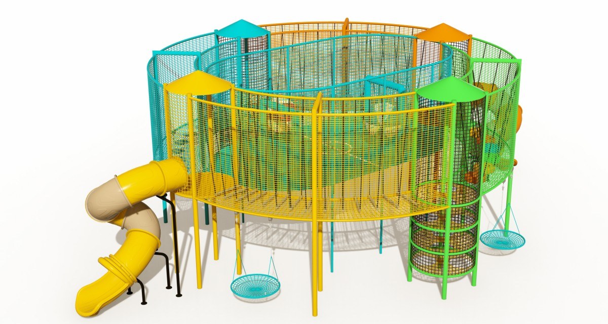 8. playground equipment rope -2