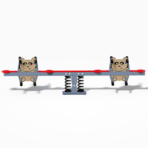 Panda-Themed Commercial Seesaws: Heavy-Duty Outdoor Seesaw Gear
