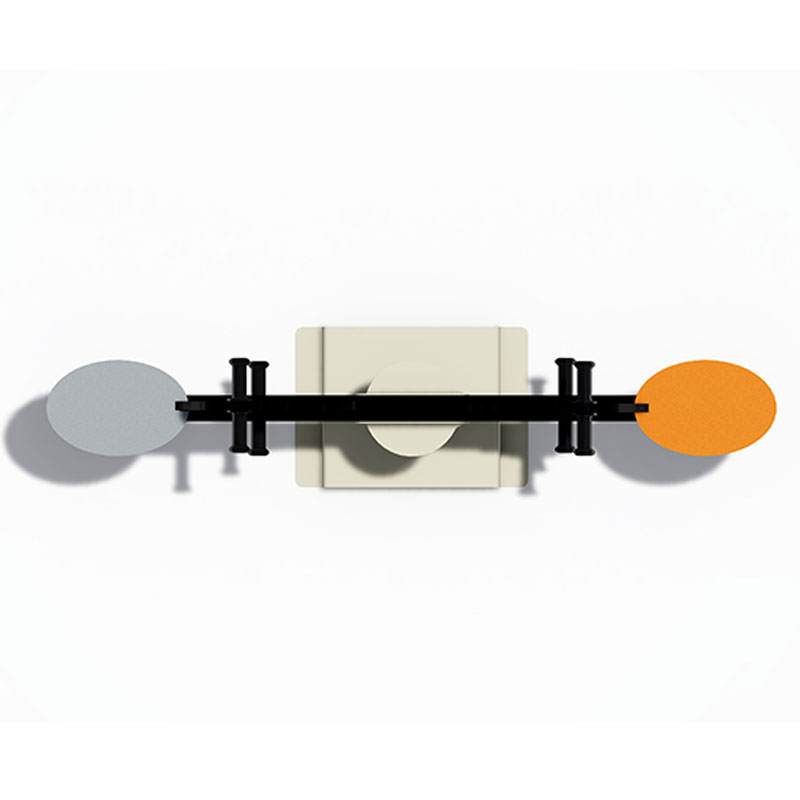 Dinosaur-Themed Double Seesaws