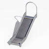 Single-Lane Toddler Stainless Steel Slides