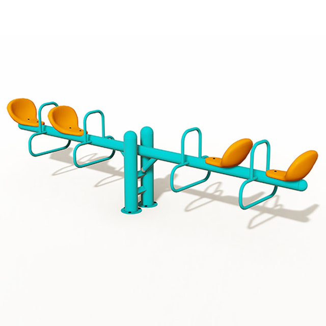 4-Seat Kids Outdoor Seesaws
