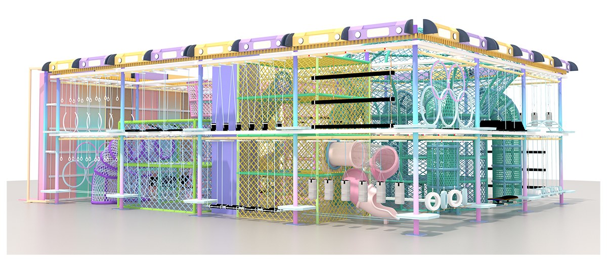 3.Indoor Adventure Ropes Course (4)